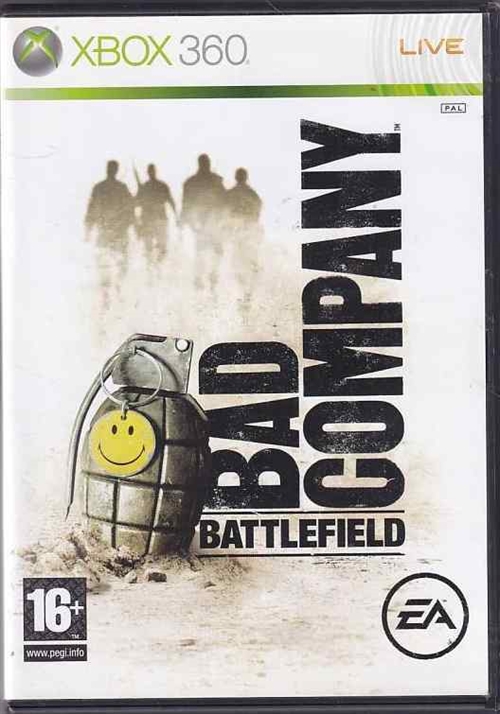 Battlefield Bad Company - XBOX Live - XBOX 360 (B Grade) (Genbrug)